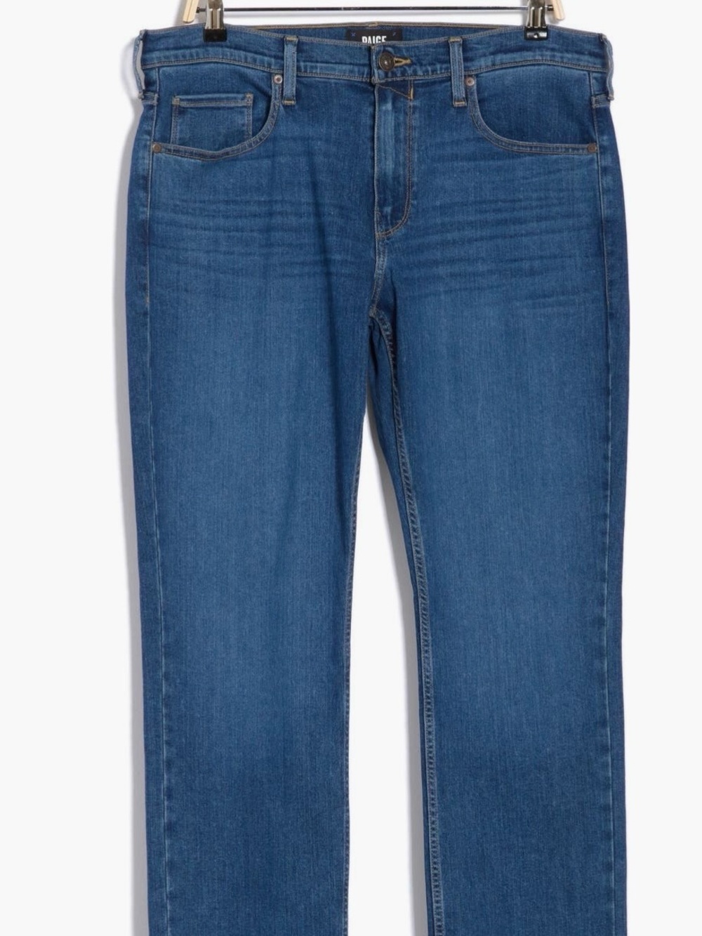 NWT PAIGE Men's Mid Federal Alvez Straight Jeans SIZE 33